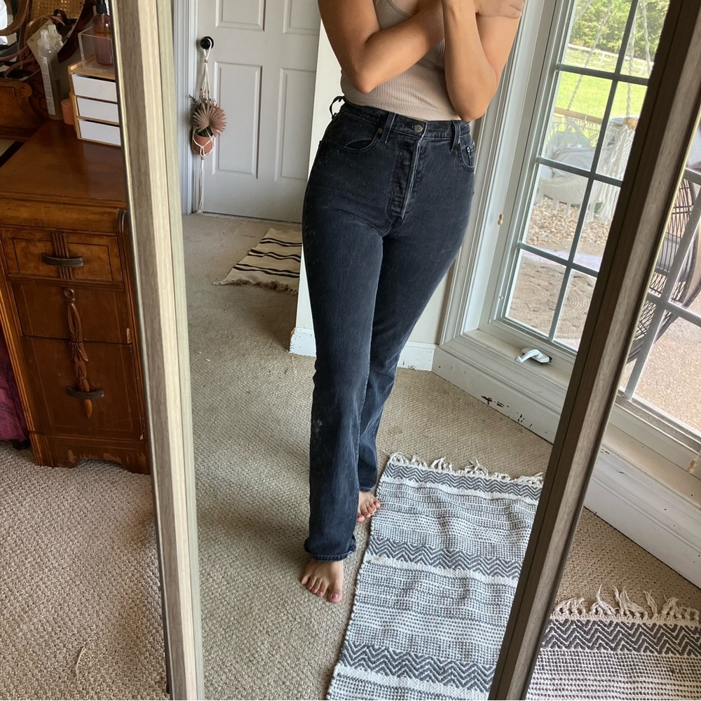 Levi’s “Ribcage boot” jeans